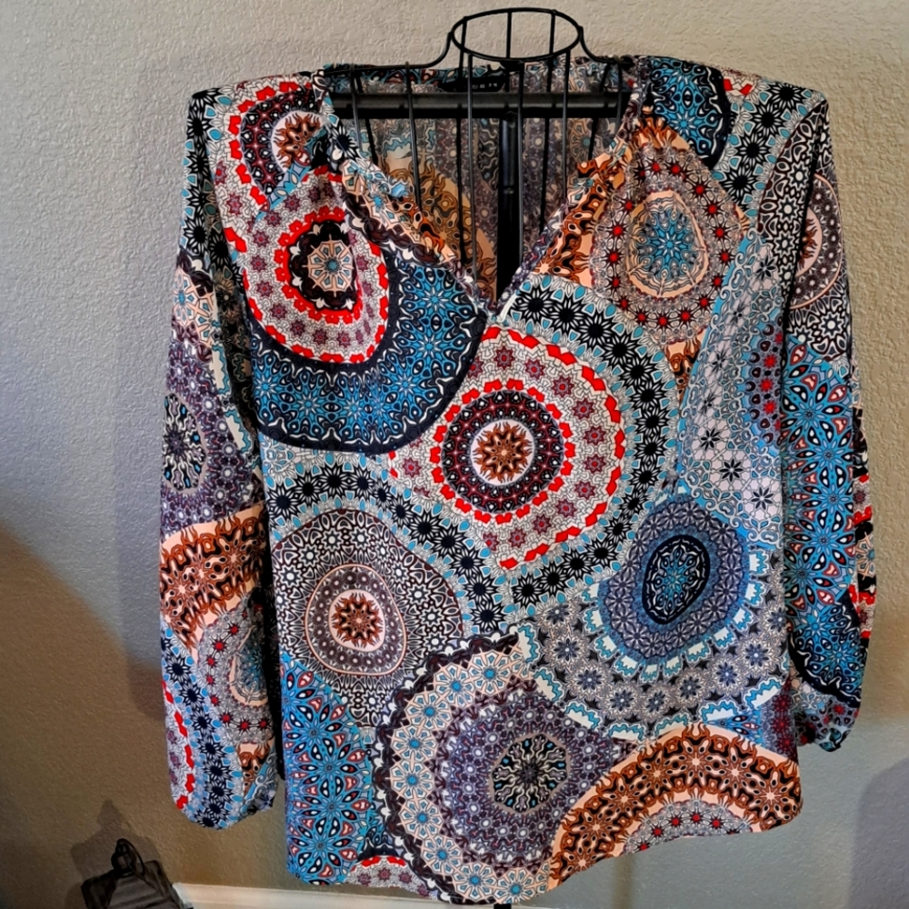 Mandala design XL tunic.
